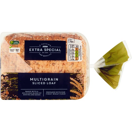 ASDA Extra Special Multigrain Sliced Loaf (460g) Compare Prices