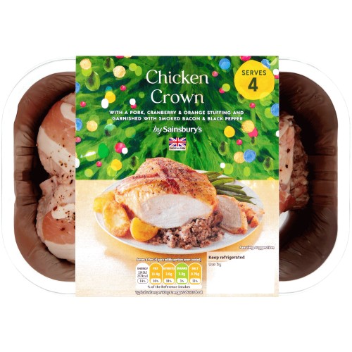 Sainsbury's British Chicken Crown (925g) Compare Prices & Where To