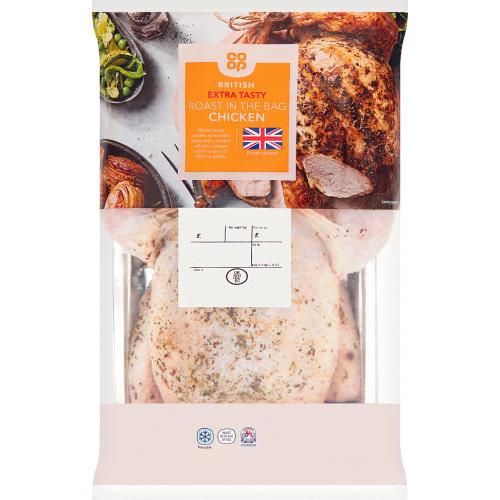 Coop British Extra Tasty Roast in the Bag Chicken Compare Prices