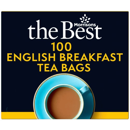 Morrisons The Best English Breakfast Tea Bags (100 x 250g) Compare