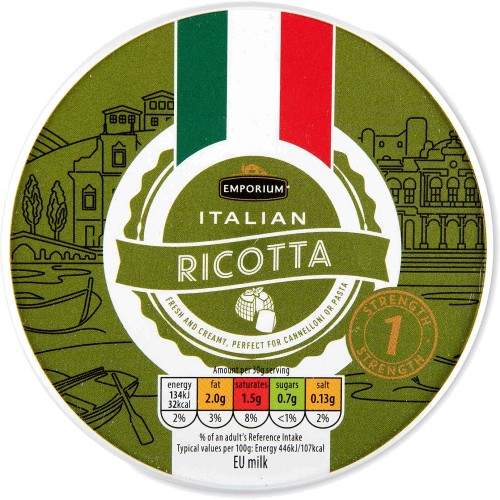 Emporium Italian Ricotta Cheese (250g) Compare Prices & Where To Buy