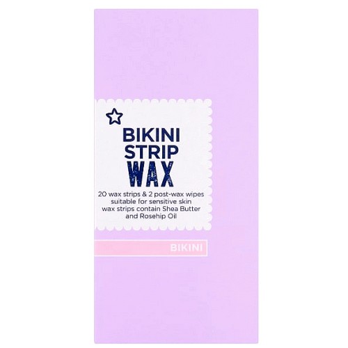 Superdrug Bikini Wax Strips (20) Compare Prices & Where To Buy