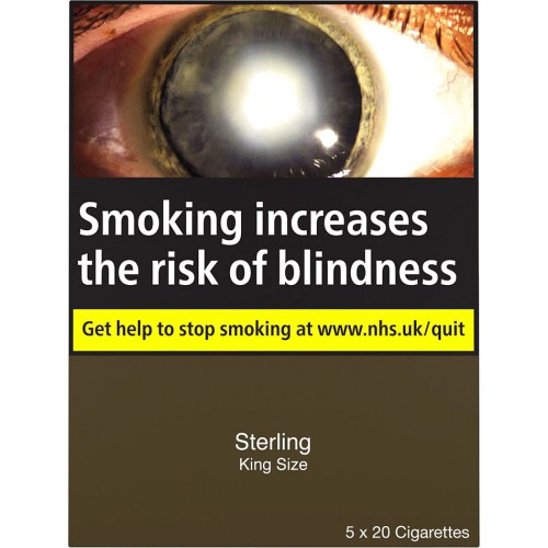 Sterling Original Red King Size Cigarettes 5x20 Multipack (100