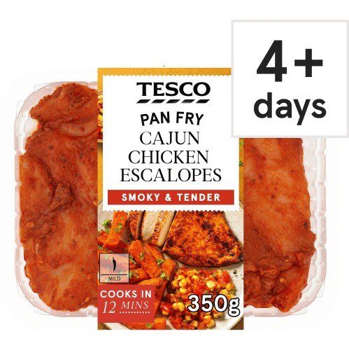 Tesco Cajun Chicken Escalopes (350g) Compare Prices & Where To Buy