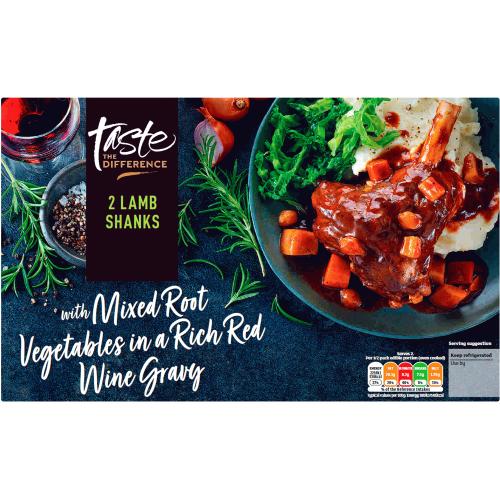 Sainsbury's Lamb Shanks Taste the Difference (2 x 1kg) Compare Prices