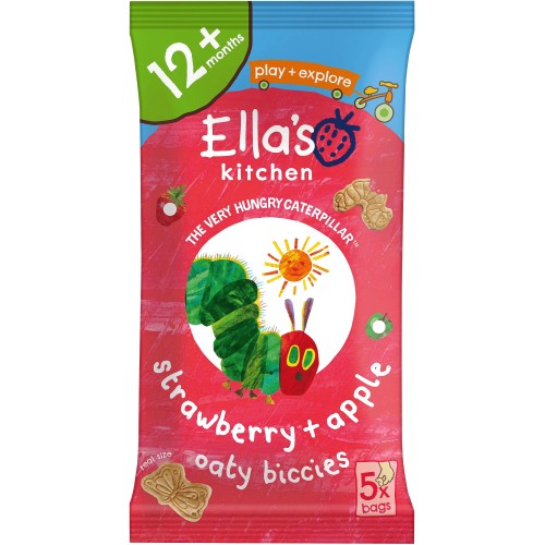 Ella's Kitchen Organic Parsnip + Poppy Seed Biscuits Multipack Toddler