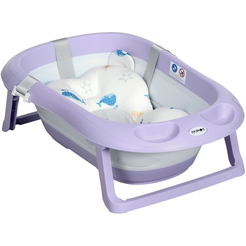ZONEKIZ Purple Baby Foldable Bath Tub Compare Prices & Where To Buy