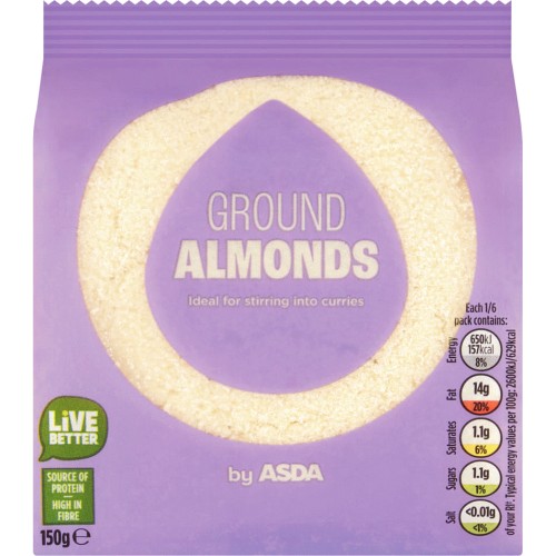 Whitworths Ground Almonds (150g) Compare Prices & Where To Buy