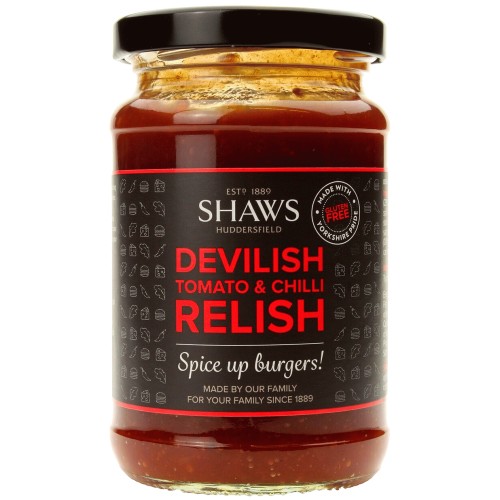 Shaws Devilish Tomato & Chilli Relish (300g) Compare Prices & Where