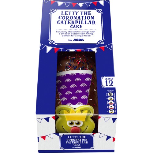 ASDA Letty the Coronation Caterpillar Cake Compare Prices & Where To