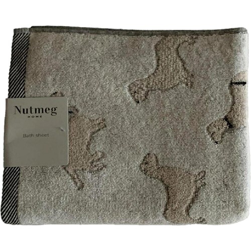 Nutmeg Home Dachshund Bath Sheet Compare Prices & Where To Buy