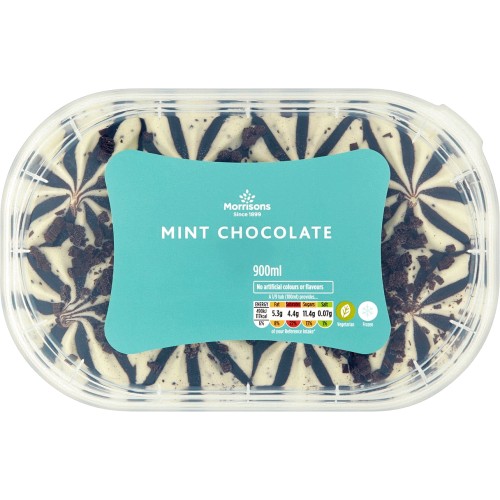 Tesco Mint Chocolate Ice Cream (900ml) Compare Prices & Where To Buy