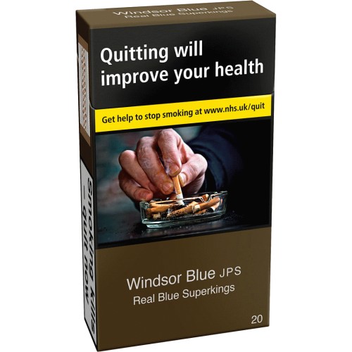 Windsor Blue JPS Real Blue Superkings Cigarettes (20) Compare Prices