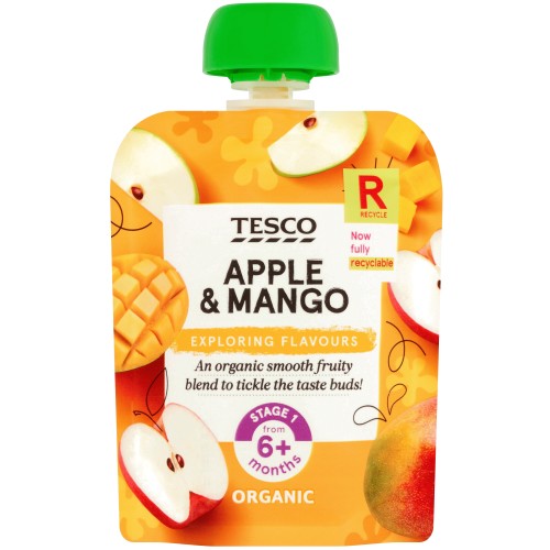 Tesco Apple & Mango Pouch (70g) Compare Prices & Where To Buy