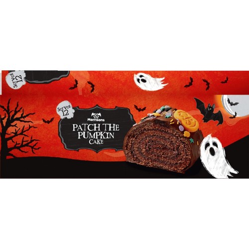 Morrisons Patch The Pumpkin Cake Serves 12 (600g) Compare Prices