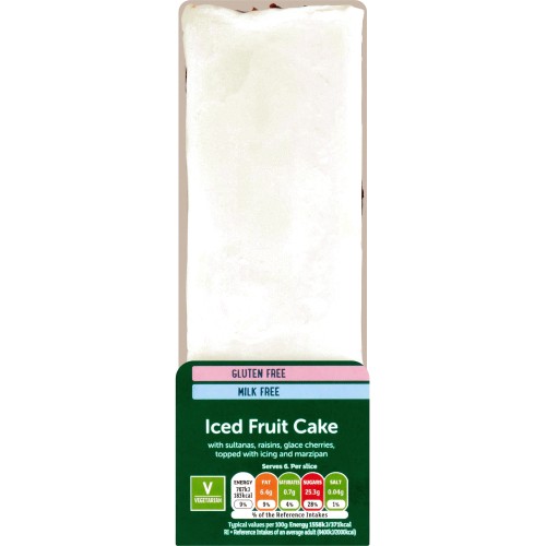 Sainsbury's Free From Iced Fruit Cake (295g) Compare Prices & Where