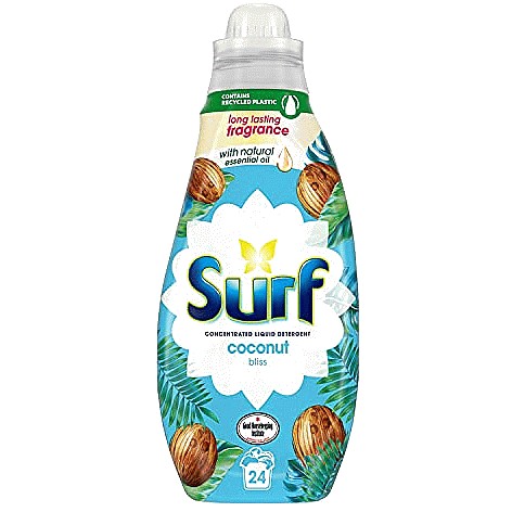 Surf Coconut Bliss Concentrated Laundry Detergent 24 Washes (648ml
