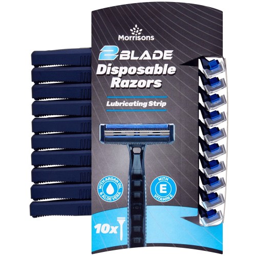 Morrisons Twin Blade Disposable Razors (10) Compare Prices & Where To