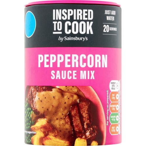 Sainsbury's Peppercorn Sauce Mix Inspired to Cook (160g) Compare
