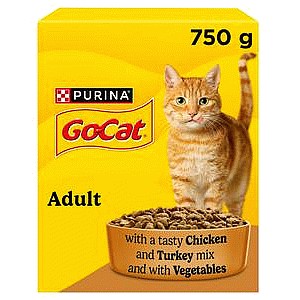 GoCat Adult Dry Cat Food Chicken and Duck (2kg) Compare Prices Trolley.co.uk
