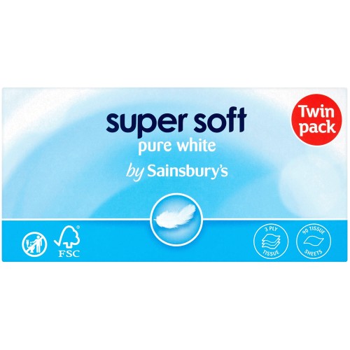 Sainsbury's Super Soft Facial Tissues (2) Compare Prices & Where To