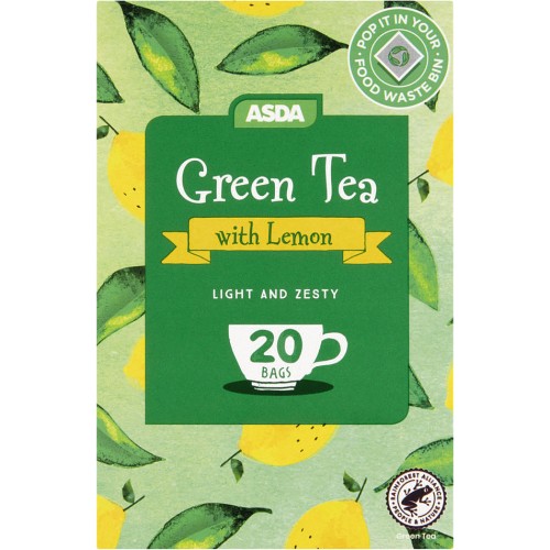 ASDA Green Tea with Lemon 20 Tea Bags (20) Compare Prices & Where To