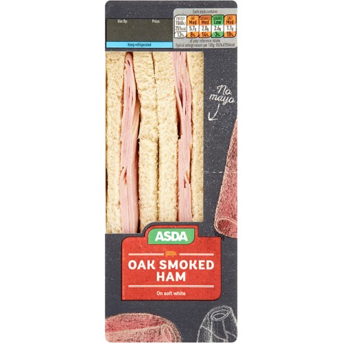 ASDA Oak Smoked Ham Sandwich Compare Prices & Where To Buy Trolley