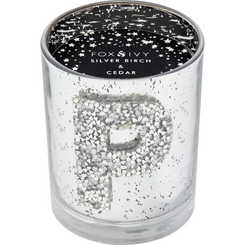 Fox & Ivy Sparkle Alphabet Candle P (170g) Compare Prices & Where To