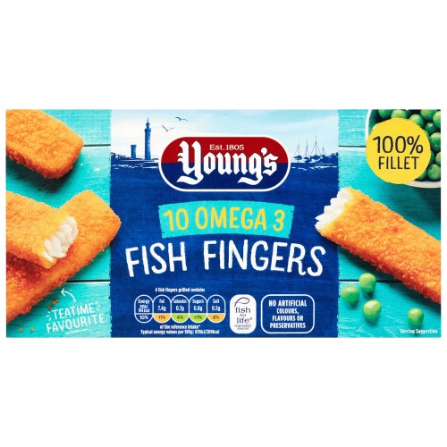 Young's Omega 3 Fish Cakes (12 x 600g) Compare Prices Trolley.co.uk
