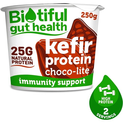 Biotiful Gut Health Kefir Protein ChocoLite (250g) Compare Prices