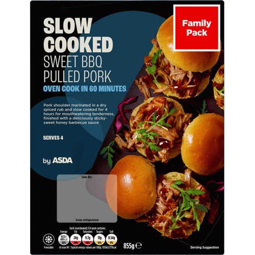 ASDA Sweet BBQ Pulled Pork (855g) Compare Prices & Where To Buy