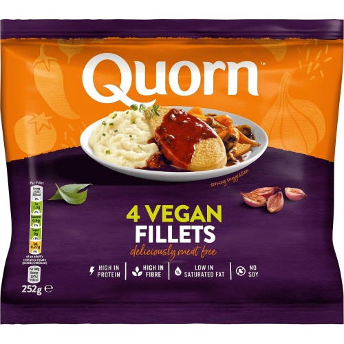 Quorn Vegan Fillets (252g) Compare Prices & Where To Buy Trolley.co.uk