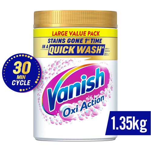 Vanish Gold Oxi Action Stain Remover & Whitening Booster Powder For