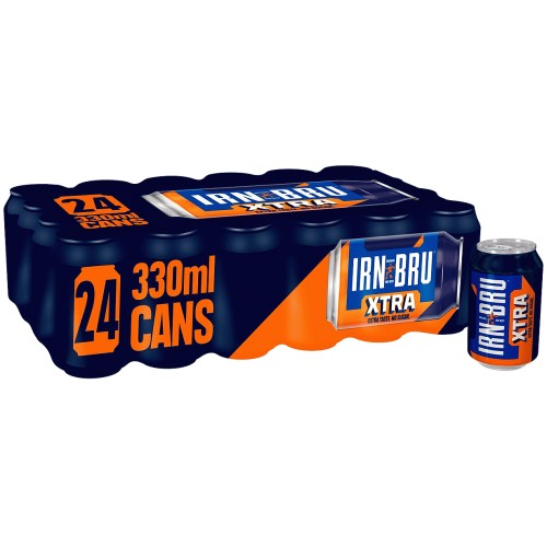IRNBRU Xtra Sugar Free Soft Drink Cans (24 x 330ml) Compare Prices