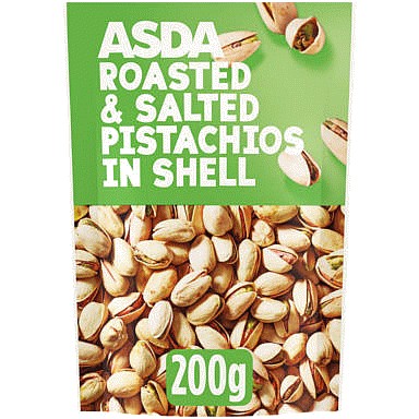 ASDA Roasted & Salted Pistachios in Shell (200g) Compare Prices