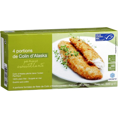 Picard Breaded Pollock Fillets (4) Compare Prices & Where To Buy Trolley.co.uk