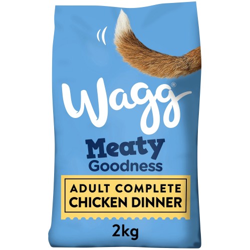 Wagg Meaty Goodness Chicken & Veg Adult Dog Food (2kg) Compare Prices