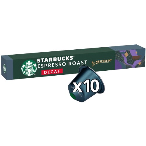 Starbucks Decaf Espresso Roast Coffee Pods (10 x 57g) Compare Prices