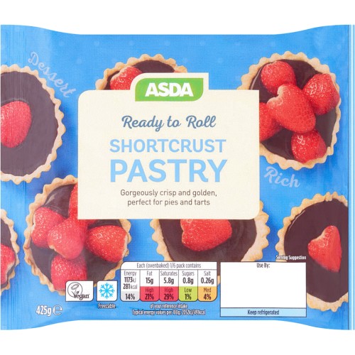 ASDA Ready to Roll Shortcrust Pastry (425g) Compare Prices & Where To
