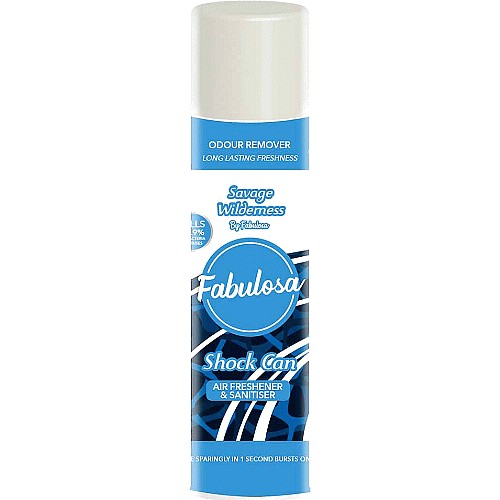 Fabulosa Shock Can Air Freshener Savage Wilderness (400ml) Compare