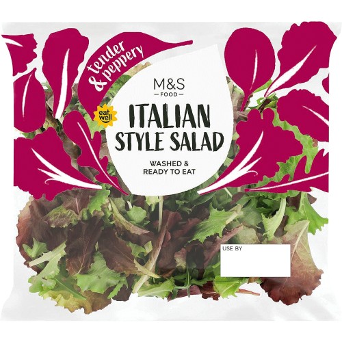 M&S Italian Style Peppery Baby Leaf Salad (140g) Compare Prices