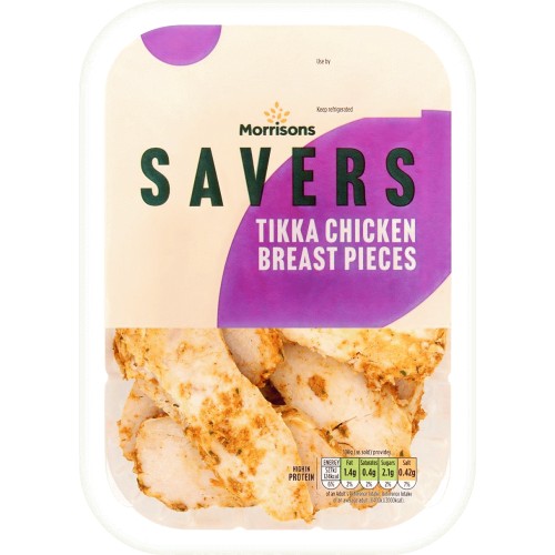 Morrisons Savers Cooked Chicken Tikka Breast Slices (210g) Compare
