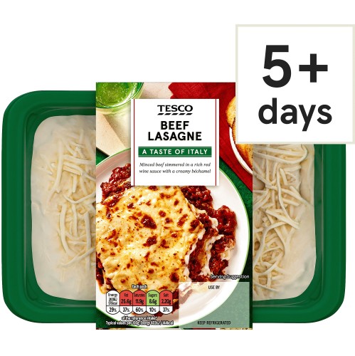 Tesco Beef Lasagne (400g) Compare Prices & Where To Buy Trolley.co.uk