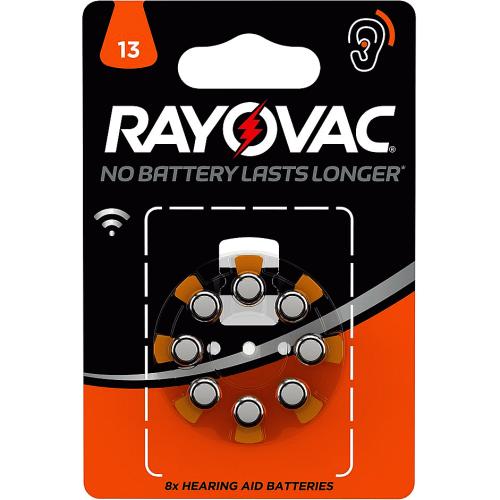Rayovac 13 Hearing Aid Battery batteries (8) Compare Prices & Where