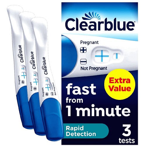 Clearblue Visual Rapid Detection Pregnancy Test 3 tests (3) Compare