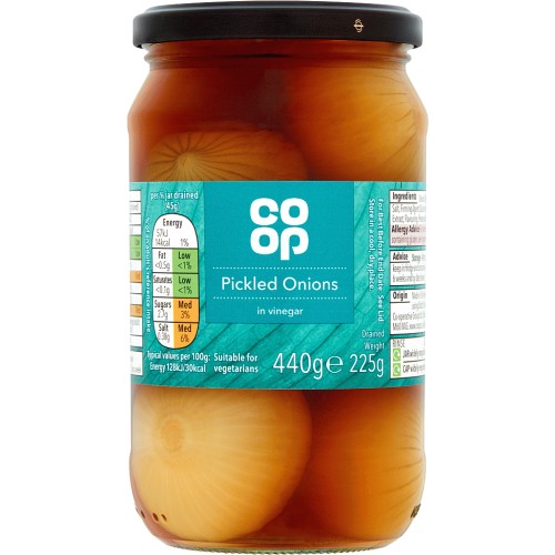 Coop Pickled Onions in Vinegar (440g) Compare Prices & Where To Buy