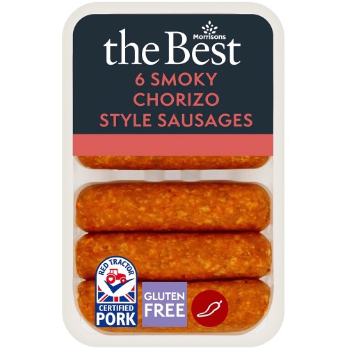 Morrisons The Best Chorizo Style Sausages (400g) Compare Prices