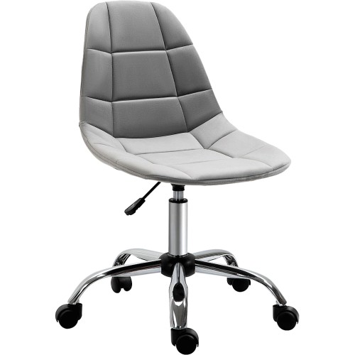 Portland Velvet Armless Office Chair Compare Prices & Where To Buy Trolley.co.uk