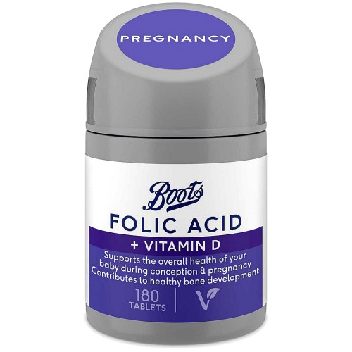 Boots Conception Folic Acid Zinc & Vitamin B6 30 Tablets Compare