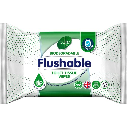Pure 40 Flushable Toilet Tissue Wipes Compare Prices & Where To Buy